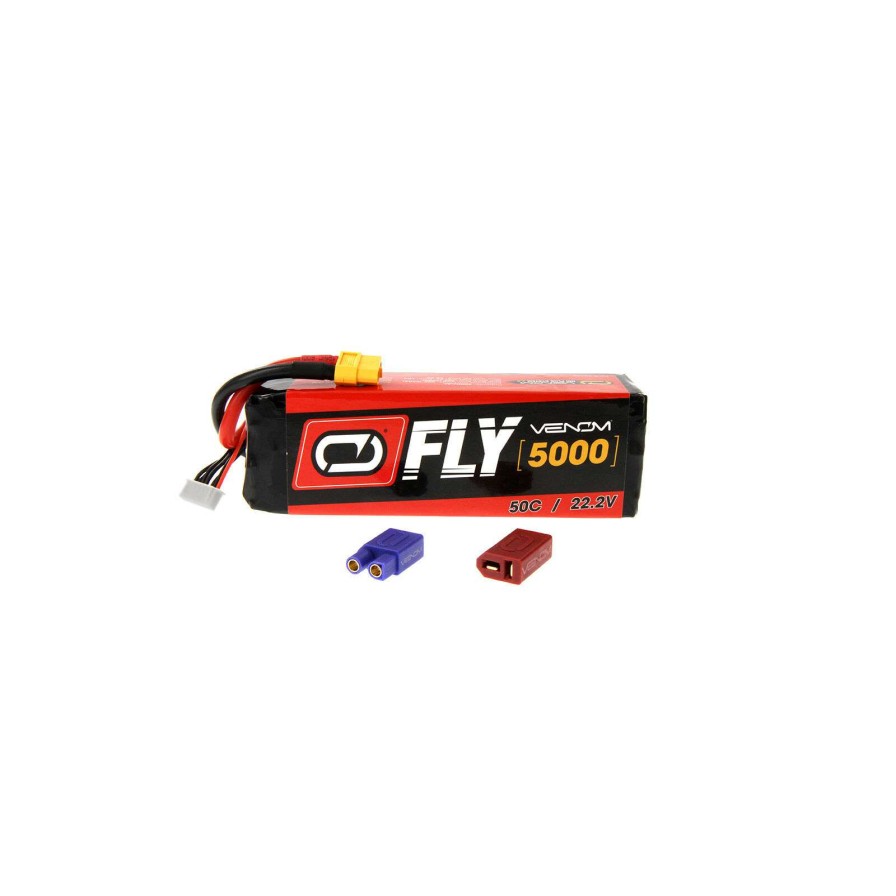 Batteries * | Deals Venom 22.2V 5000Mah 6S 50C Fly Lipo Battery: Uni 2.0 Plug