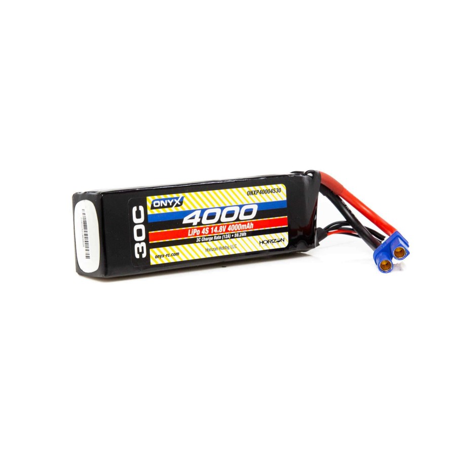 Batteries * | Brand New Onyx 14.8V 4000Mah 4S 30C Lipo Battery: Ec5