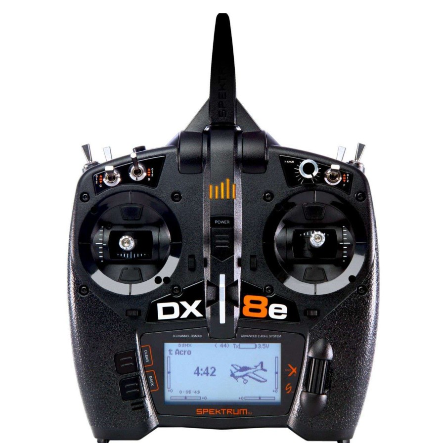 Transmitters * | Cheap Spektrum Dx8E 8-Channel Dsmx Transmitter Only