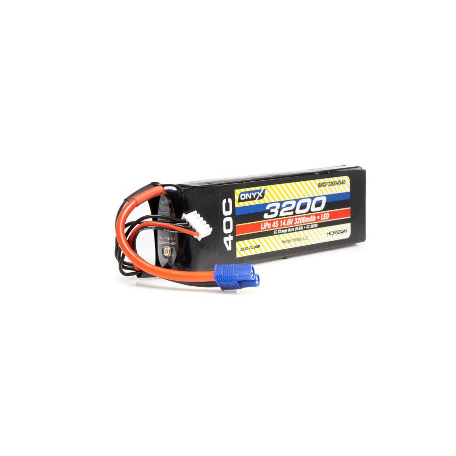 Batteries * | Cheapest Onyx 14.8V 3200Mah 4S 40C Lipo Battery: Ec3