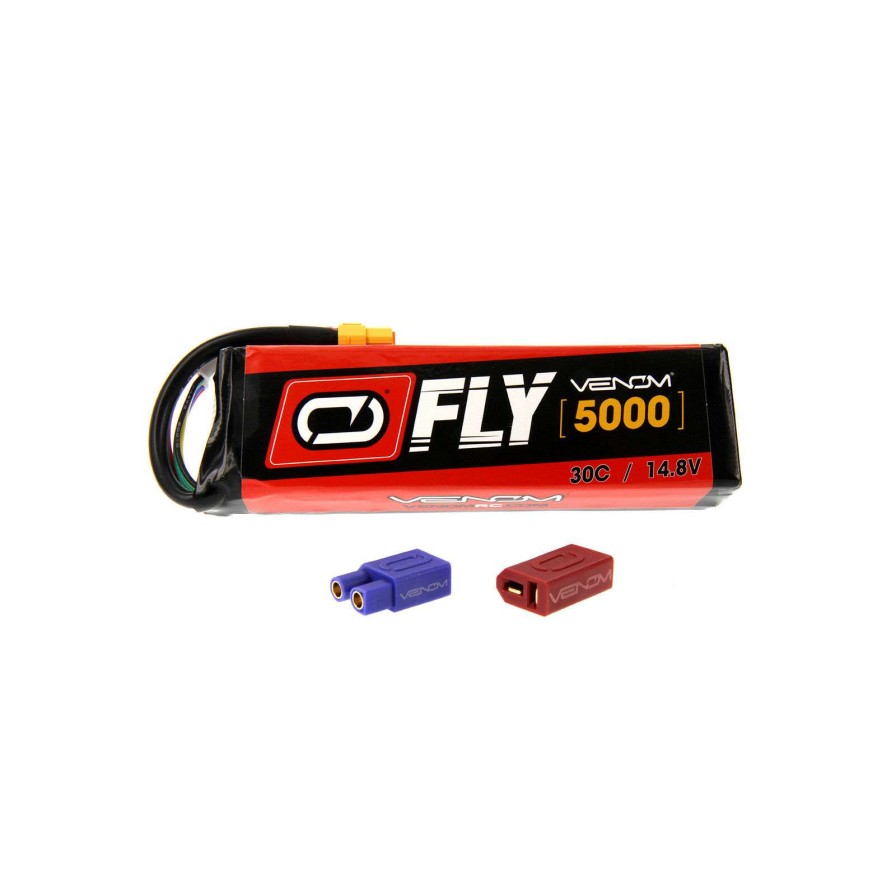 Batteries * | Hot Sale Venom 14.8V 5000Mah 4S 30C Fly Lipo Battery: Uni 2.0 Plug