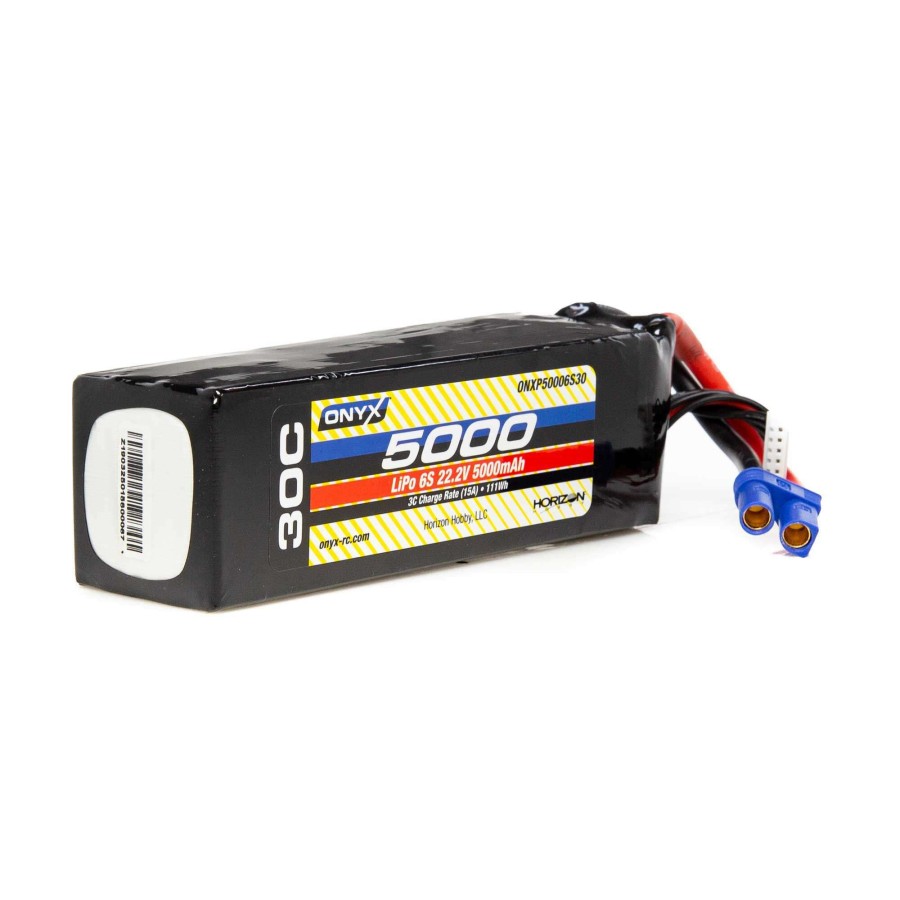 Batteries * | Brand New Onyx 22.2V 5000Mah 6S 30C Lipo Battery: Ec5