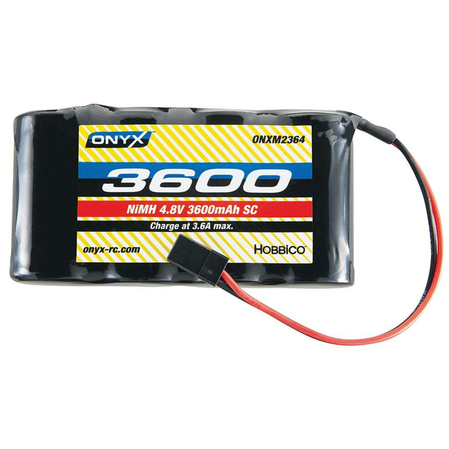 Batteries * | Hot Sale Onyx 4.8V 3600Mah Nimh Sub-C Flat Receiver Battery: Universal Receiver