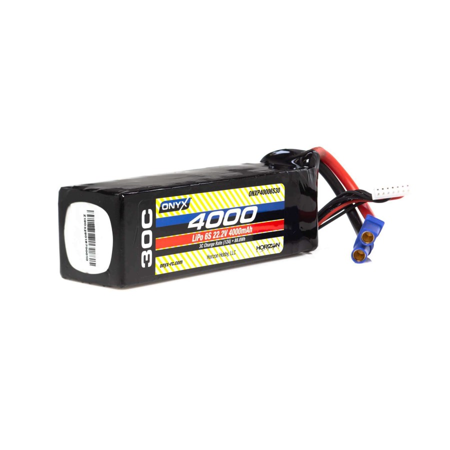 Batteries * | Promo Onyx 22.2V 4000Mah 6S 30C Lipo Battery: Ec5