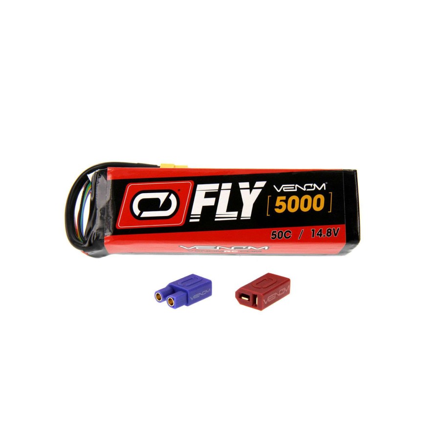 Batteries * | Brand New Venom 14.8V 5000Mah 4S 50C Fly Lipo Battery: Uni 2.0 Plug